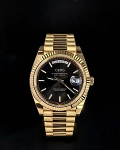 Thanh Lịch 904L Vàng Thép Dây Đeo Đồng Hồ Tự Động Cơ Khí Sang Trọng Thời Trang Đồng Hồ Hợp Kim Cho Các Sự Kiện Chính Thức Kinh Doanh Bên Sang Trọng - Product Image 1