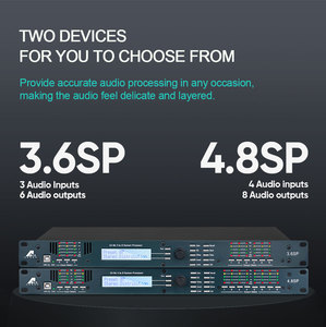 Dsp 3.6SP Metal Audio Processor 4-in <b>8</b>-out digital audio processor 4-in <b>8</b>-out for professional stage audio sound equipment - Product Image 3
