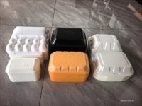Nouvelle machine automatique de formage de boîtes repas en mousse PS, contrôlée par PLC, avec pompe à moteur 380V 204kW, haute sécurité, écologique et performante