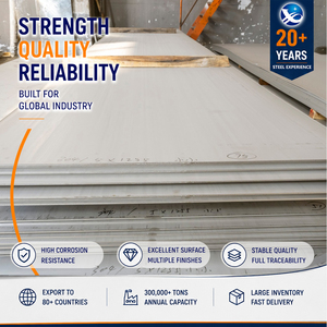แผ่นเหล็กสแตนเลส ASTM Standard 321 316L ลายตาราง 8.0 มม. ขนาด 4'x8' อบอ่อน GB T3280 พร้อมความเรียบสมบูรณ์แบบ - Product Image 1