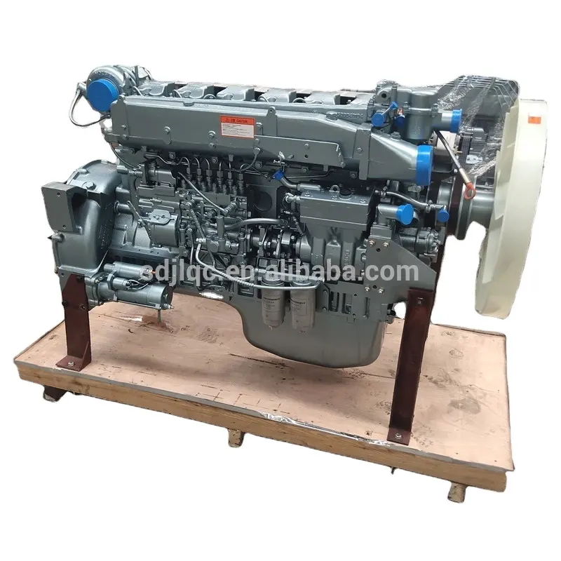 Penjualan Laris Merek Asli Baru Mesin Truk Sinotruk Howo WD615.47 Euro 2 Diesel 371hp Assy Mesin