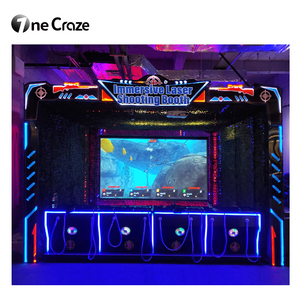 Venta caliente proyector interactivo pantalla interactiva juego de simulador de tiro para niños fibra de vidrio Metal escuela aventura parque público - Product Image 3