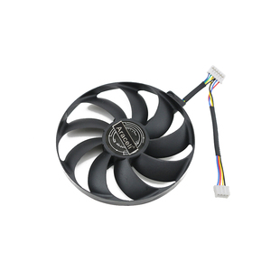พัดลมระบายความร้อนการ์ดจอ T129215SU 7 พิน สำหรับ ASUS ROG STRIX-<span class=keywords><strong>GeForce</strong></span> RTX 2060 2070 Super 2080 2080 Ti หรือ RX <span class=keywords><strong>5600</strong></span> <span class=keywords><strong>XT</strong></span> RX 5700XT - Product Image 5