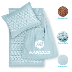 Harbour-alfombrilla de acupuntura Natural para aliviar el dolor de espalda y cuello, juego de almohada - Product Image 6