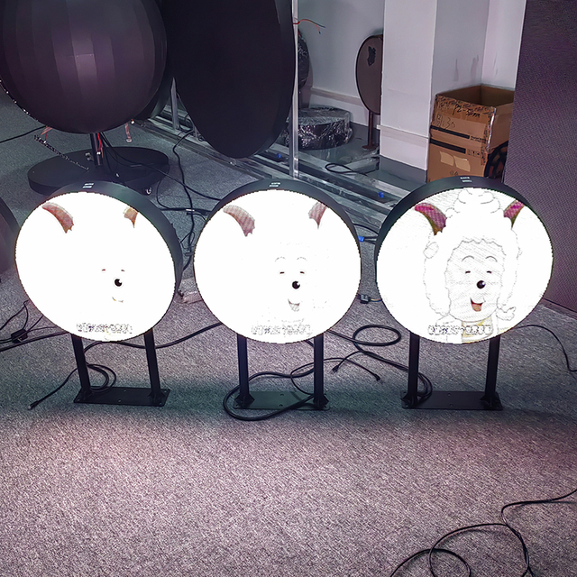 Outdoor Advertising Led P2.5 P3 P4 Circular Circle Monitor Customized Advertising Digital Signage Round Shape Led Screen Display