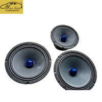 Speaker koaksial Audio mobil 2 arah, Set Speaker komponen performa tinggi desain cakram bulat besi 150W 300W harga murah