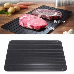 Plateau de décongélation rapide en alliage d'aluminium pour viande congelée, idéal pour les steaks et l'utilisation en cuisine - Product Image 2