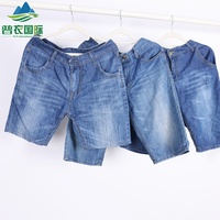 Pantalones Cortos de Mezclilla para Hombre de Segunda Mano Directo de Fábrica, Grado A, Casuales de Verano, Venta al por Mayor, Proveedor de Ropa Usada a Granel para Exportación