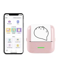 Printer Thermal Instan Anak-Anak, Pembuat Label Portabel yang Menyenangkan untuk Anak Laki-Laki dan Perempuan, Printer Mini X5