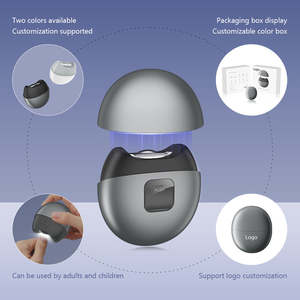 2025년형 공장 직판 2단계 속도 조절 자동 손톱깎이 손톱 파편 보관함 포함 미니 매니큐어 기기 스마트 유아용 손톱깎이 - Product Image 3