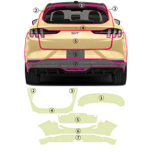 <span class=keywords><strong>Film</strong></span> transparent pré-coupé anti-jaunissement auto-réparateur anti-rayures pour Ford <span class=keywords><strong>Mustang</strong></span> Mach-E GT - Product Image 2
