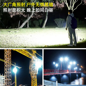 Lámpara LED para Túnel Exterior de 50W 100W 200W, Chip COB, Aleación de Aluminio, Alto Lumen, Instalación para Proyectos - Product Image 1