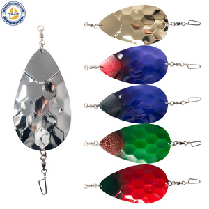 Señuelo de Pesca Yajie Spoon de 11.6cm y 35g, Cebo Metálico para Pesca en Agua Salada, Pesca al Aire Libre - Product Image 2