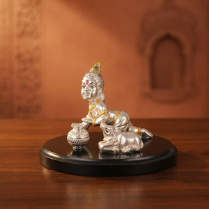Base Decorativa para Ídolo Ladoo <span class=keywords><strong>Gopal</strong></span>, Soporte para Krishna Ji Laddu <span class=keywords><strong>Gopal</strong></span> Singhasan, Decoración Hecha a Mano para Sala de Pooja, Artículo de Regalo para Janmashtami - Product Image 5