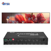 Procesador de Video Wall 3x3, Resolución HD, Chip FPGA, Interfaces DP/HDCP, Garantía de 3 Años, Protección ESD de 16KV, PCB Interno de 4 Capas