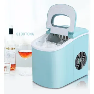 Macchina per il ghiaccio a tubo commerciale portatile automatica 15KG Mini Ice Maker