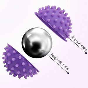 Jouets AHDH, balle magique silencieuse en silicone, magnétique, pour les enfants de 5 à 7 ans, vente en gros, jouet anti-stress - Product Image 2