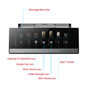 Cafetera M3 de 15 Bares para Cappuccino, Latte y Espresso, Totalmente Automática, para el Hogar - Product Image 1