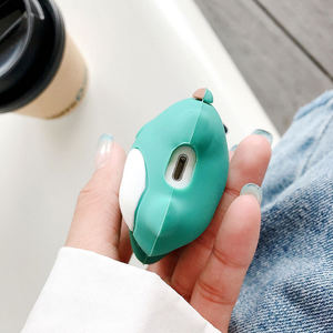 Étui pour écouteurs en forme de <span class=keywords><strong>dinosaure</strong></span> mignon de dessin animé - Protection complète contre les chutes et les chocs, en silicone absorbant les chocs - Product Image 4