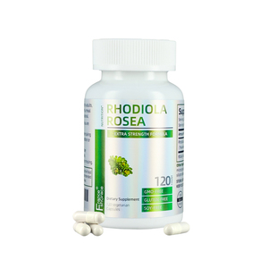 Fabricante de Suplementos Nutracéuticos de Rhodiola Rosea, Apoya el Estado de Ánimo y la Salud Cerebral, 120 Cápsulas de Rhodiola Rosea - Product Image 1