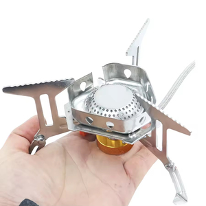 Offres Spéciales Portable Mini <span class=keywords><strong>Butane</strong></span> Cuisinière À Gaz Brûleur Multi-usage Coupe-Vent Four pour <span class=keywords><strong>Camping</strong></span> Pique-Nique Cuisines Randonnée Voitures Hôtels - Product Image 3