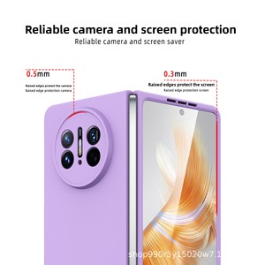 Funda Protectora Simple con Spray de Aceite para Teléfono Plegable Compatible con HUAWEI Mate X, Venta Directa de Fábrica Huanmin, 70% de Descuento - Product Image 2