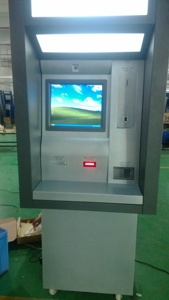 Tiền mặt tiền gửi kiosk nhà máy thông qua các bức tường tự dịch vụ thanh toán hóa đơn kiosk với tiền mặt và đồng xu chấp nhận tiền mặt tiền gửi máy - Product Image 4