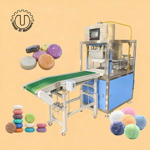 เครื่องกดทำบาธบอมแบบไฮดรอลิกอัตโนมัติ เครื่องทำเกลือบอลความเร็วสูง เครื่องปั๊มบาธบอมขนาดใหญ่ - Product Image 1