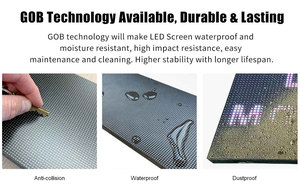 Panneaux d'écran vidéo LED couleur pleine SMD 4K à petit pas de pixel de 1,2 mm pour centres commerciaux et magasins de détail - Product Image 3