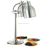 Lampe de buffet OKEY pour desserts, lampe de table de buffet, base en marbre, éclairage de buffet, base en marbre