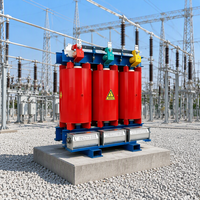 Transformateur sec SCB14 2500-4000 kVA 35 kV à résine coulée, triphasé, à deux enroulements pour la distribution d'énergie