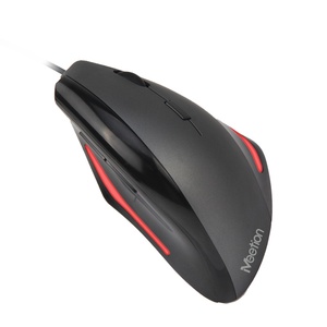 Meetion M380 Chuyên Nghiệp Dọc Chuột Nhà Sản Xuất Có Dây Phổ Biến Màu Xám Ergonomic Máy Tính Dọc Chuột - Product Image 1