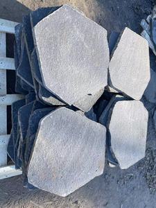 뒷마당 안뜰을위한 야외 정원 불규칙한 불꽃 현무암 디딤돌 - Product Image 2