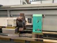 Torno CNC de Cama Plana Horizontal Automático de un Solo Husillo con Control GSK, Torno de Control Numérico Computarizado de Servicio Mediano