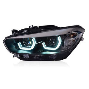 Adecuado para 15-18 <span class=keywords><strong>BMW</strong></span> Serie 1 Conjunto de faros delanteros F20/<span class=keywords><strong>118i</strong></span> Modificación LED Cuchara Lámpara de luz diurna Lente láser - Product Image 1