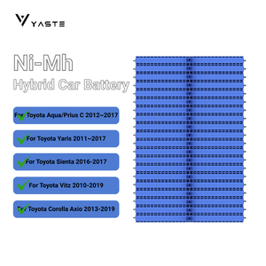 YASTE 3 ans de garantie <span class=keywords><strong>batterie</strong></span> de voiture <span class=keywords><strong>hybride</strong></span> haute capacité 6.5Ah 14.4V/7.2V pour <span class=keywords><strong>Toyota</strong></span> Aqua(Prius C) 2012 ~ 2017 - Product Image 2