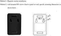 Sensor de Temperatura y Humedad con Control Remoto LCD RS485 Modbus RTU para Centros de Datos Industriales y Almacenes, Venta al Por Mayor de Fábrica OEM