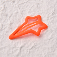 Pince à cheveux couleur néon pour fille, 7CM, Offre Spéciale, accessoires de cheveux pour enfants