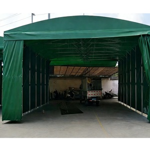 Tente d'activités pliable et portable - Auvent rétractable en PVC pour entrepôt, garage - Product Image 2