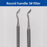 Couteau à sculpter la cire, en acier inoxydable, outil de soins bucco-dentaires
