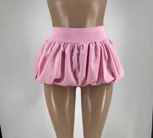 Conjunto de 2 Piezas para Mujer con Estampado de Letras Chaqueta de Béisbol Crop Top y Minifalda Abombada Atuendo Casual Elegante Estilo Urbano - Product Image 4