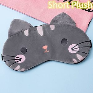 Mascarilla <span class=keywords><strong>para</strong></span> <span class=keywords><strong>dormir</strong></span> con dibujos animados, suave, gato, <span class=keywords><strong>unicornio</strong></span>, oveja, personalizada, <span class=keywords><strong>para</strong></span> niños y niñas, con forma <span class=keywords><strong>de</strong></span> animal, <span class=keywords><strong>de</strong></span> felpa - Product Image 3
