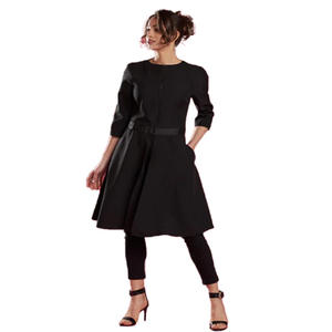 เสื้อโค้ทสำหรับหมอและพยาบาลเสื้อโค้ทสำหรับโรงพยาบาลแขนยาวดีไซน์ตามสั่ง - Product Image 5