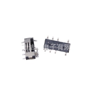 Interrupteur à bascule 8 broches 3 positions à montage en surface 16 mm anti-poussière IP40 pour l'électronique et les appareils électriques - Product Image 1