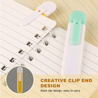 Couteau utilitaire de bricolage personnalisé OEM Support Student avec lame en acier inoxydable Mini coupe-boîte portable pour l'écriture d'art