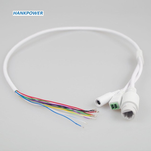 11Pin สายเคเบิลเครือข่าย485, สายเคเบิลเครือข่าย PoE ควบคุม <span class=keywords><strong>RS485</strong></span>สายเคเบิลเครือข่ายกล้องเตือนภัย - Product Image 5