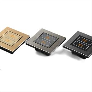 Chất lượng cao chuyển đổi hệ thống vàng bảng điều chỉnh điện tử màn hình cảm ứng ánh sáng ổ cắm khách sạn sử dụng chuyển đổi và ổ cắm - Product Image 6