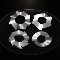 Broyeur à haute résistance à la compression, accessoire de rechange traité thermiquement pour machine de réduction des déchets solides