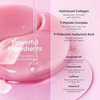 Patchs Contour des Yeux OEM Peptides Collagène Coréen Raffermissants Illuminants Hydratants Masque Hydrogel pour Poches et Cernes