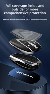 Étui de protection pour clé télécommande Changan <span class=keywords><strong>Auchan</strong></span> X7 PLUS Z6 X5 2019, motif dragon asiatique - Product Image 4